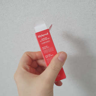 릴리바이레드 쥬시라이어 워터틴트 02 체리 크러쉬인 척 — 5점을 준 리뷰어가 2020년 3월 올린 사용 사진