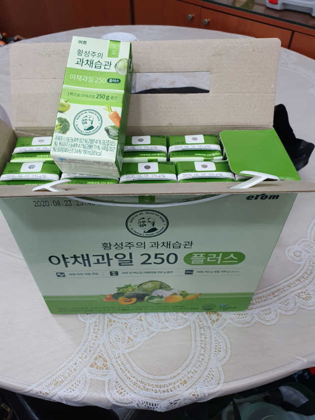 황성주의 과채습관 야채과일 250플러스 리뷰 사진