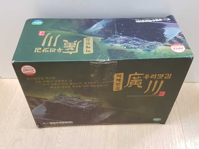 파래향 듬뿍, 바삭한 광천우리파래김 6매10봉 리뷰 사진