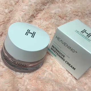헤브닝 인텐시브 화이트닝크림 50ml — 4점을 준 리뷰어가 2018년 9월 올린 사용 사진