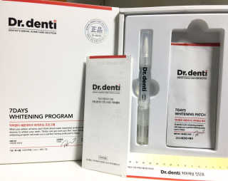 Dr.denti 닥터덴티 치아미백 7days 화이트닝 프로그램 — 3점을 준 리뷰어가 2016년 10월 올린 사용 사진