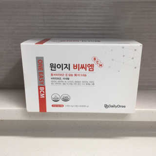 데일리드리 원이지비씨엠 — 5점을 준 리뷰어가 2019년 7월 올린 사용 사진