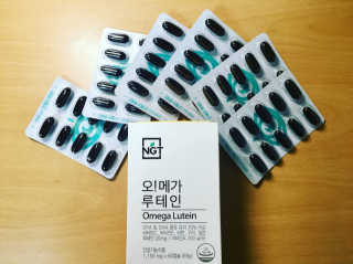 네츄럴굿띵스 오!메가루테인 60일분 — 4.33점을 준 리뷰어가 2017년 11월 올린 사용 사진