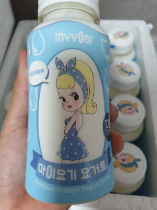 마이요기 요거트 — 5점을 준 리뷰어가 2019년 7월 올린 사용 사진
