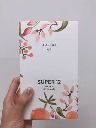 쥴라이Jullai 슈퍼 12 바운스 오일 인 마스크 — 5점을 준 리뷰어가 2019년 7월 올린 사용 사진