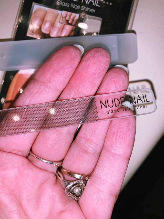 BLING BLING NUDE NAIL – 유리 네일 샤인 리뷰 사진