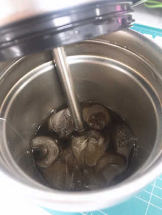 한국맥널티 아이브루 헤이즐넛향 100T — 5점을 준 리뷰어가 2019년 10월 올린 사용 사진