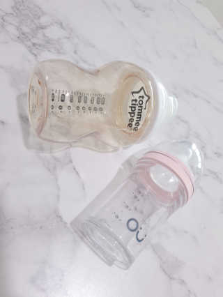 엄마의 바램을 담은 프리미엄 감성젖병 오유위시 90ml — 3점을 준 리뷰어가 2020년 3월 올린 사용 사진