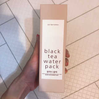 쏘내추럴 블랙티 워터팩84 — 4점을 준 리뷰어가 2019년 8월 올린 사용 사진