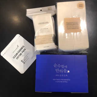 어반리브즈 프리미엄 화장솜 트라이얼 SET — 5점을 준 리뷰어가 2019년 8월 올린 사용 사진