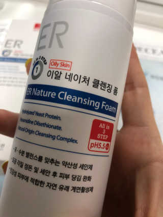 Dr.메디션 ER 네이처 클렌징폼- 오일리스킨용 — 5점을 준 리뷰어가 2018년 7월 올린 사용 사진
