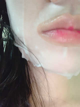 땡큐파머 미라클 에이지 리페어 코튼마스크 — 3점을 준 리뷰어가 2019년 7월 올린 사용 사진