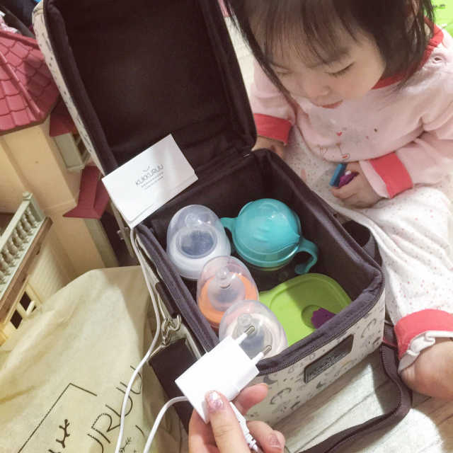 쿠쿠루 발열보냉가방 녹투르니 리뷰 사진