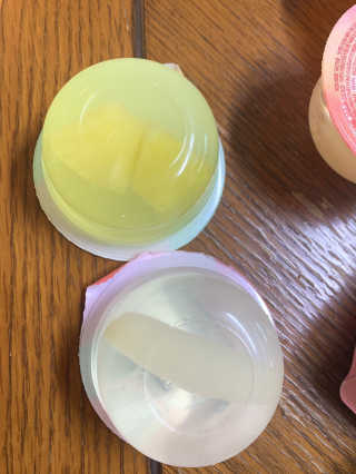 데르뜨 떠먹는 과일 3종, 짜먹는 과일 2종 총 10개 체험 — 5점을 준 리뷰어가 2020년 3월 올린 사용 사진