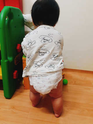 보솜이 리얼코튼 팬티형 — 5점을 준 리뷰어가 2019년 3월 올린 사용 사진