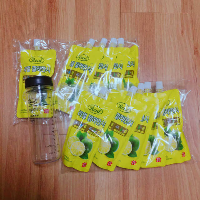 리얼깔라만시 리뷰 사진