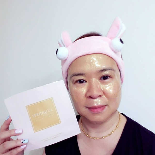 24K Gold Ampoule Mask 리뷰 사진