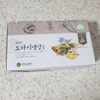 [하이헬스] 환절기에 좋은 참진한 도라지생강즙 30포 — 4점을 준 리뷰어가 2019년 11월 올린 사용 사진