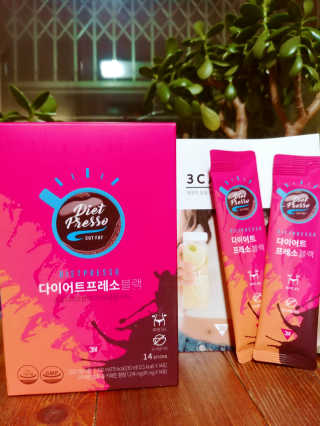 프리미엄 다이어트커피,  쓰리케어 다이어트프레소 — 4점을 준 리뷰어가 2019년 2월 올린 사용 사진