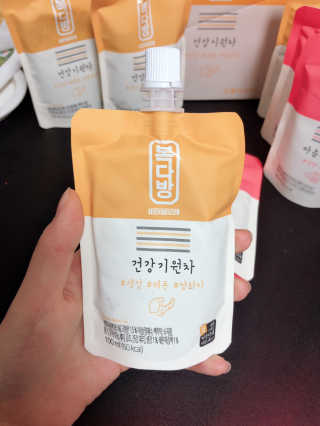자연원 복다방 2종 100ml 10포씩 — 5점을 준 리뷰어가 2018년 12월 올린 사용 사진