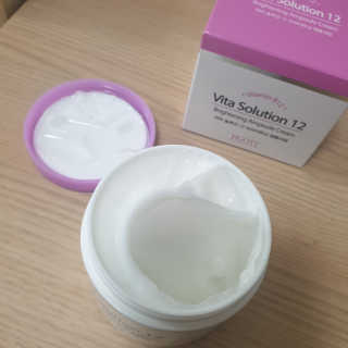 지고트 비타솔루션12 브라이트닝 앰플 크림 100ml — 5점을 준 리뷰어가 2019년 7월 올린 사용 사진