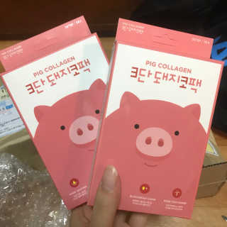 오리지널 미팩토리 3단 돼지코팩 5매입 X 2 — 3.83점을 준 리뷰어가 2018년 7월 올린 사용 사진