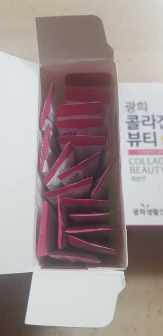 광희생활건강 광희 콜라겐뷰티 — 5점을 준 리뷰어가 2019년 12월 올린 사용 사진