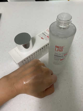 (주)에네스티 미스랩 갈락토미세스 클리어 플러스 에센스 — 5점을 준 리뷰어가 2020년 3월 올린 사용 사진