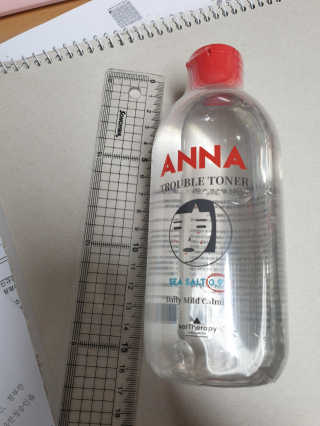 솔테라피 안나 트러블 토너 300ml — 4점을 준 리뷰어가 2019년 5월 올린 사용 사진