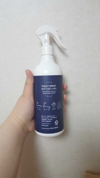 셀로몬 토일렛 스프레이 500ml — 5점을 준 리뷰어가 2018년 5월 올린 사용 사진