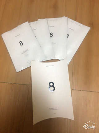누메로 8 클리어링 모이스처 마스크팩 — 4점을 준 리뷰어가 2016년 12월 올린 사용 사진