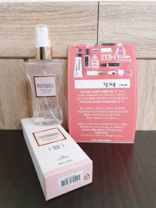 레드컨테이너 페로몬향 퍼퓸 바디미스트 80ml — 4점을 준 리뷰어가 2019년 12월 올린 사용 사진