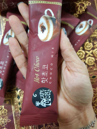 (주)쟈뎅 쟈뎅 까페모리 핫초코 50개입 — 5점을 준 리뷰어가 2017년 12월 올린 사용 사진