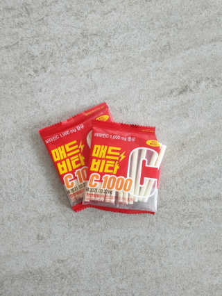 매드비타C 1000 — 5점을 준 리뷰어가 2019년 4월 올린 사용 사진