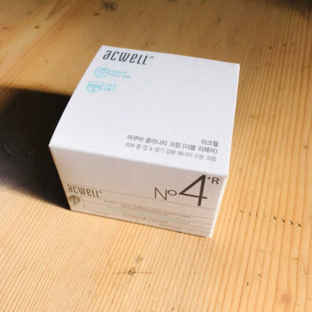 아크웰 아쿠아 클리니티 수분크림 리뷰 사진