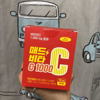 매드비타C 1000 — 4점을 준 리뷰어가 2019년 4월 올린 사용 사진