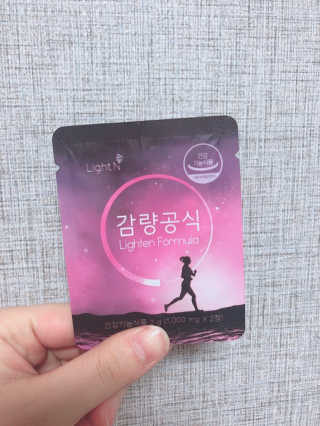 [감량공식] 다이어트 건강기능식품 — 5점을 준 리뷰어가 2020년 1월 올린 사용 사진