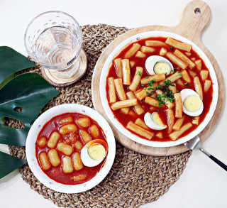 미쓰리떡볶이 just 10 min 패키지 — 5점을 준 리뷰어가 2018년 5월 올린 사용 사진