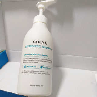 코에나샴푸 500ml — 5점을 준 리뷰어가 2019년 7월 올린 사용 사진