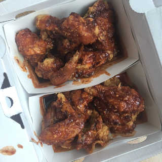 [치킨마루]-  빠사칸레드 + 콜라 500ml — 4점을 준 리뷰어가 2019년 5월 올린 사용 사진