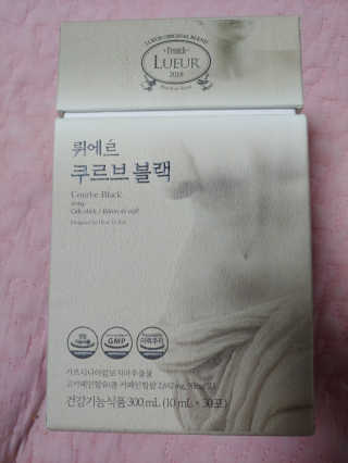 [하우투잇] 뤼에르 쿠르브 블랙 10ml x 30포 총 300ml — 5점을 준 리뷰어가 2020년 2월 올린 사용 사진