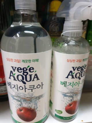 베지아쿠아 475ml + 리필 1000ml 1Set — 4.5점을 준 리뷰어가 2019년 9월 올린 사용 사진