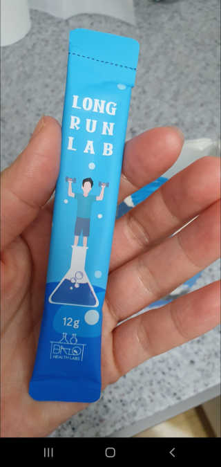 BAIO HEALTH LABS LONG RUN LAB — 1점을 준 리뷰어가 2019년 12월 올린 사용 사진