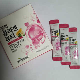 광희생활건강 광희 콜라겐뷰티 — 5점을 준 리뷰어가 2019년 12월 올린 사용 사진