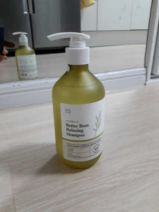 달리프 클로렐라 베러 루트 릴렉싱 샴푸 500ml — 5점을 준 리뷰어가 2019년 1월 올린 사용 사진