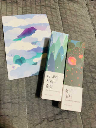 르플랑 제주 패브릭 퍼퓸 60ml 8종 — 5점을 준 리뷰어가 2018년 11월 올린 사용 사진