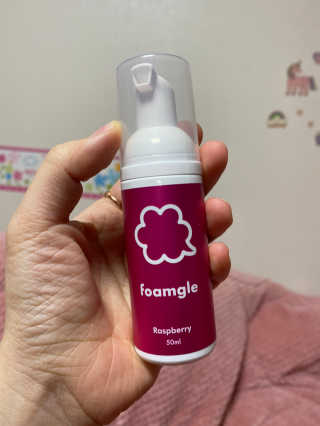폼글 I foamgle [폼글] 거품가글 50ml 3종 - 민트, 라벤더, 라즈베리 — 5점을 준 리뷰어가 2019년 12월 올린 사용 사진