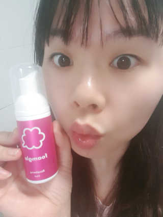 폼글 I foamgle [폼글] 거품가글 50ml 3종 - 민트, 라벤더, 라즈베리 — 3.5점을 준 리뷰어가 2019년 11월 올린 사용 사진