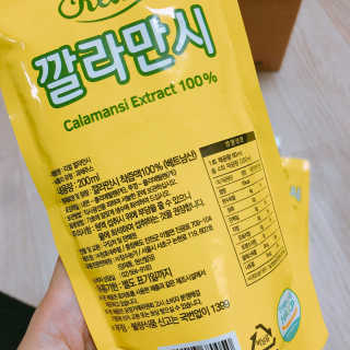 장수농가 리얼깔라만시 — 4.17점을 준 리뷰어가 2018년 5월 올린 사용 사진