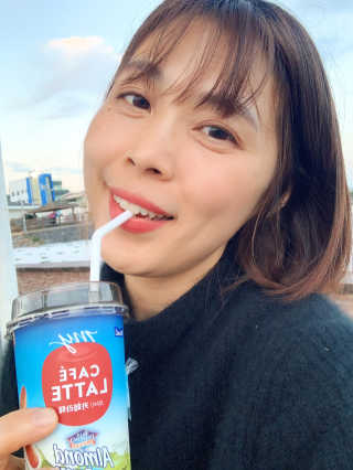 마이카페라떼 말차 아몬드브리즈 7개입 — 4점을 준 리뷰어가 2019년 11월 올린 사용 사진
